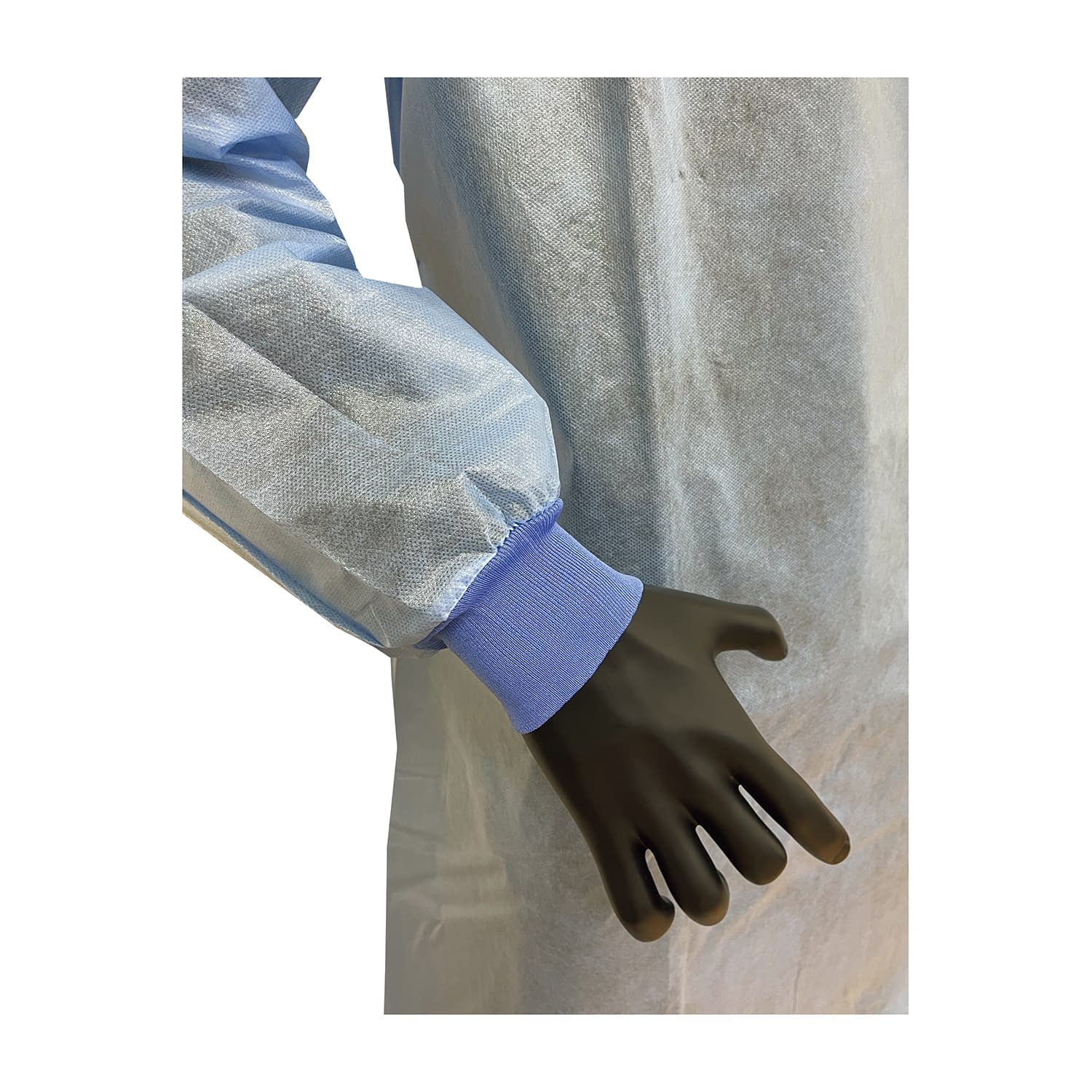 TBSケモセラピーガウン マックス フリーサイズ 25-5530-00 TSUBASA T-2081(ブルー)10マイ