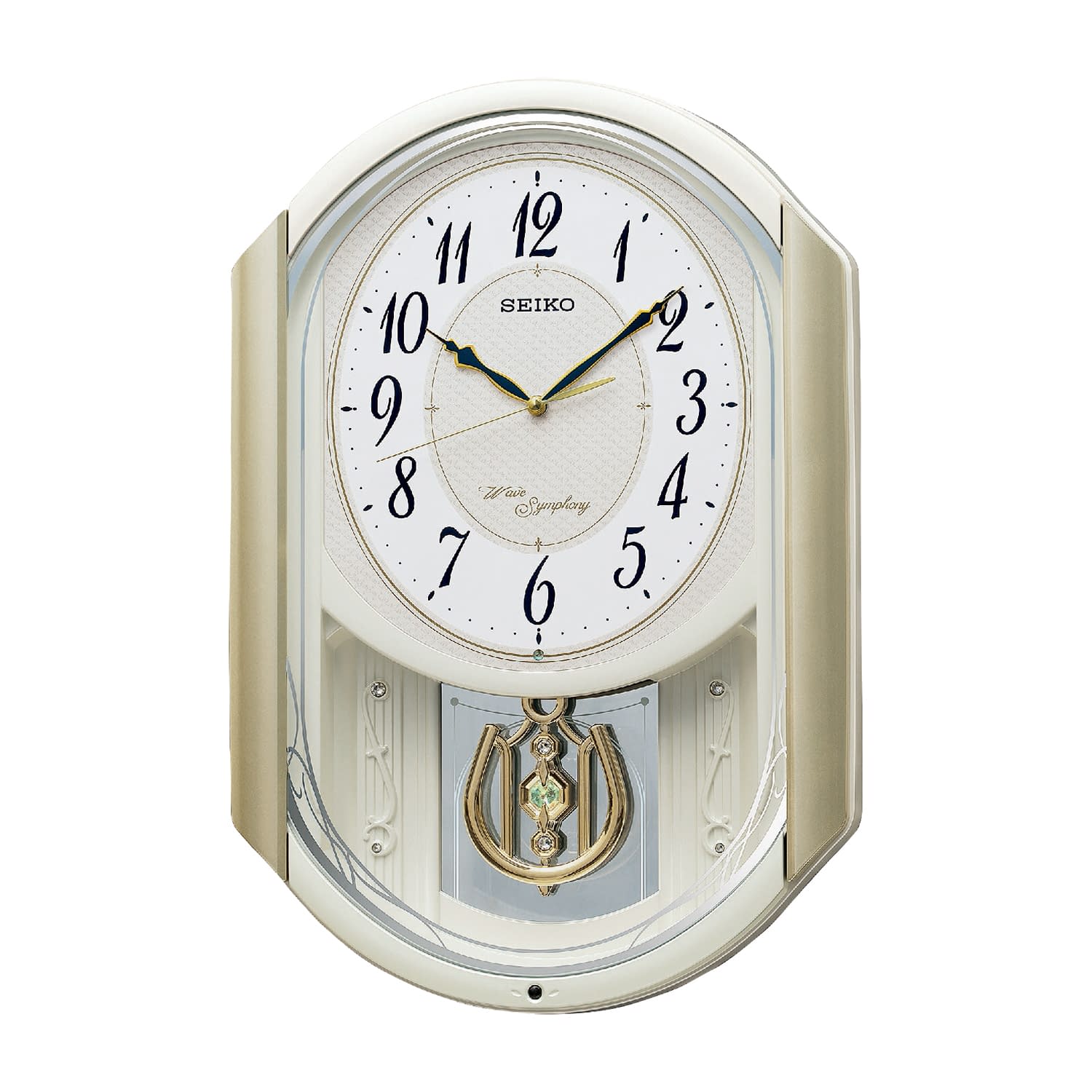 アミューズ電波時計(待合室向け) 壁掛け時計 25-7382-00 セイコータイムクリエーション AM263S