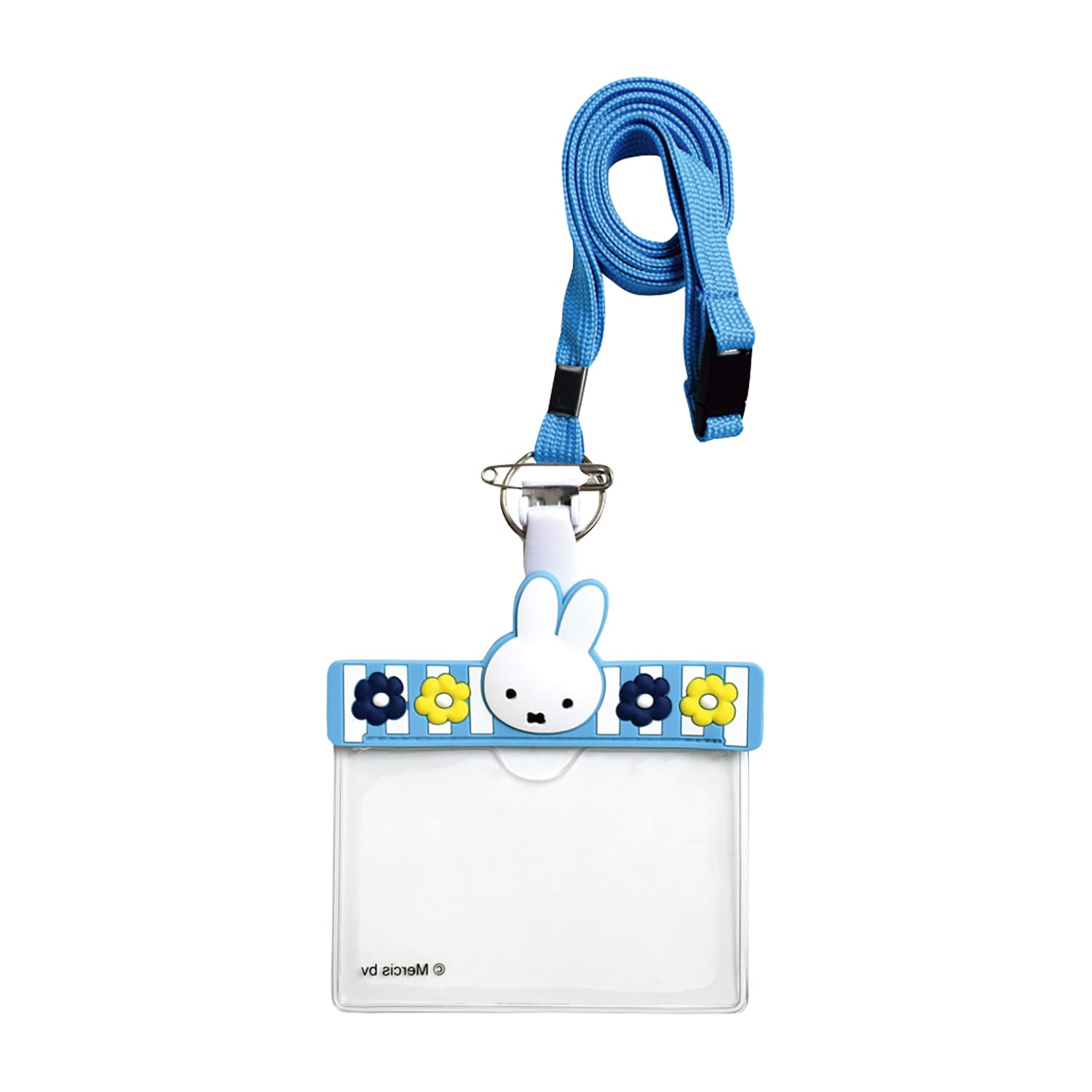 ミッフィーネームホルダー ミッフィーブルー 名札ケース 25-6557-06 セントレディス ST-ZMF0038(ブルー)