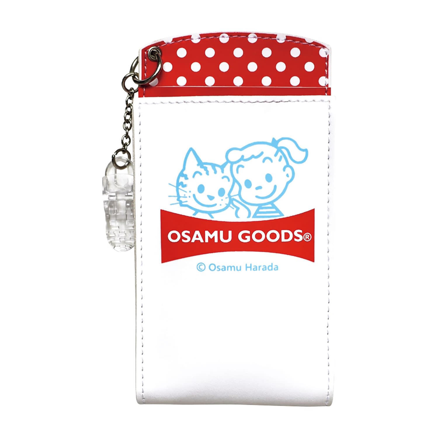 OSAMUGOODS胸ポケットペンケ OSAMU GOODS ペンケース 25-6553-05 セントレディス ST-ZO0006(レッド)