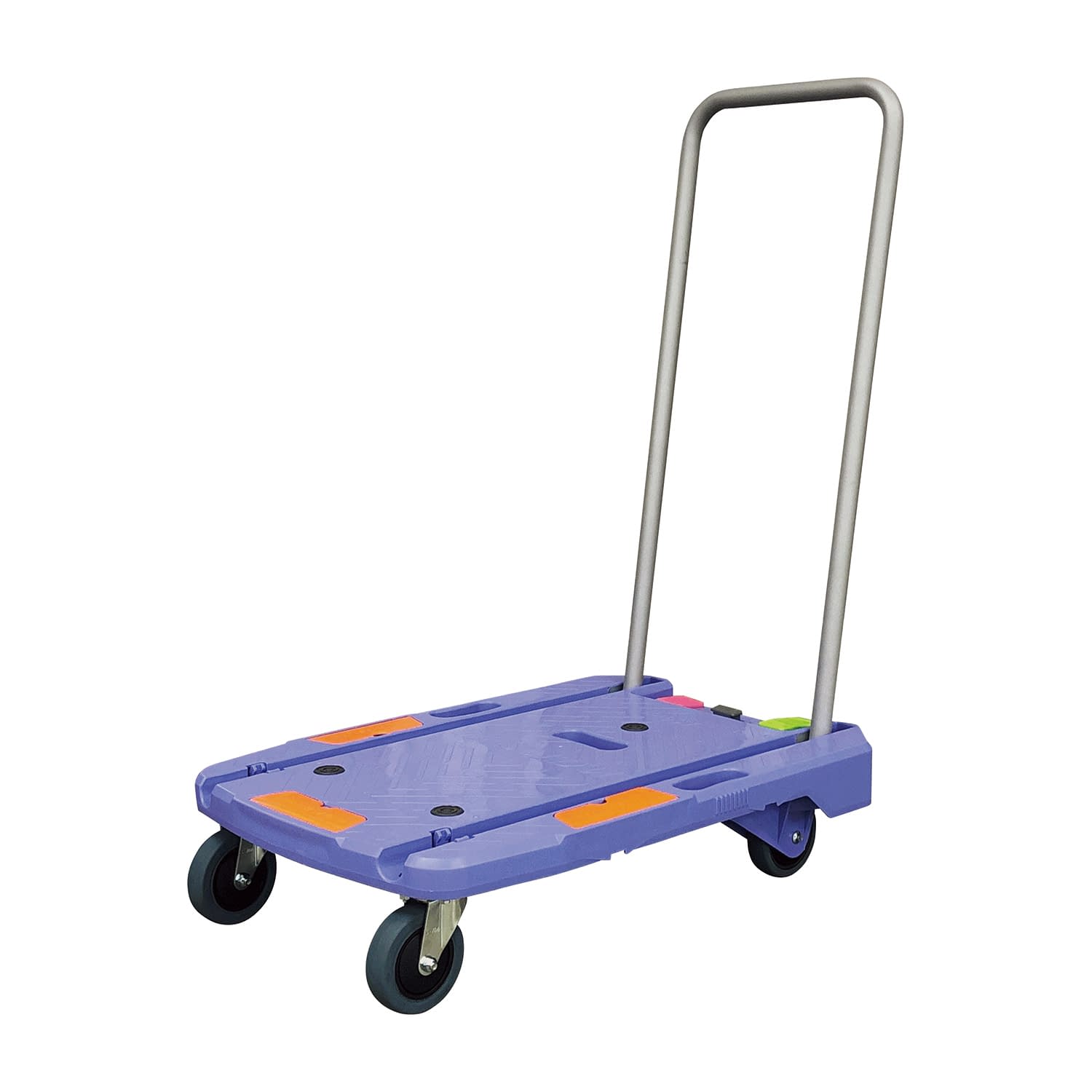 コンパクトキャリー(樹脂製台車) 25-6611-00 ナンシン NCC-101B2(ブルー)