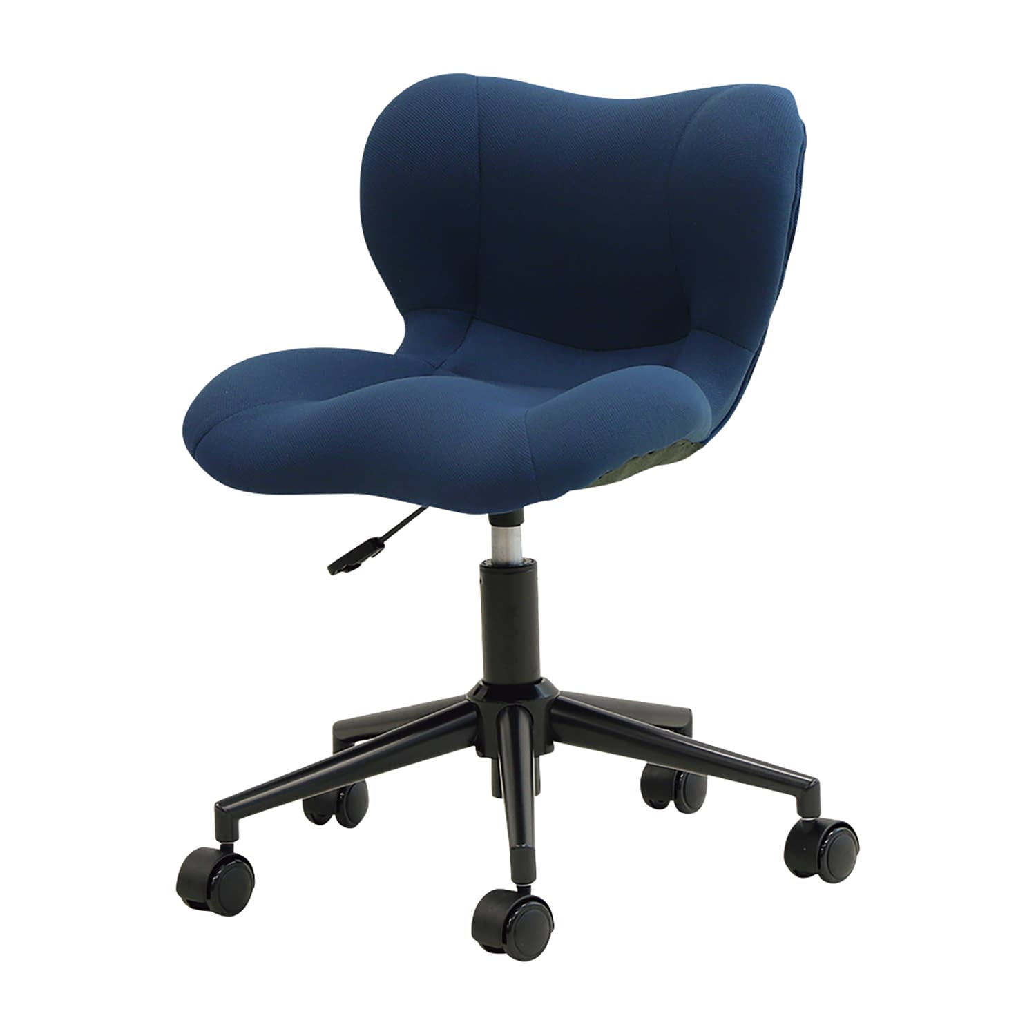 座ると姿勢が良くなる腰痛対策チェアー 25-7321-01 ニシキ工業 BSSI-BL(ブルー)