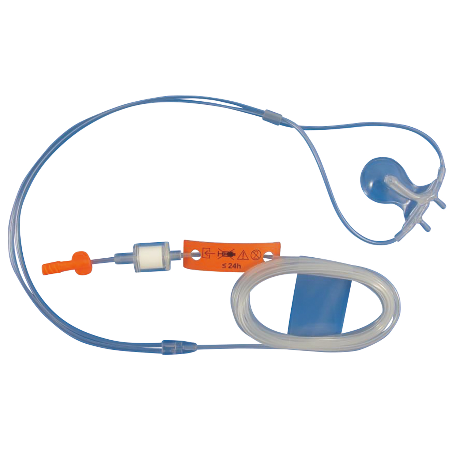 NL成人口鼻カニューラS NL成人口鼻S(20kg以上) 25-7081-08 bluepoint MEDICAL 7090121115(25ホン)