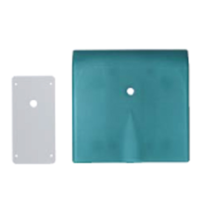 入浴介護チェア用穴無しシート 風呂椅子 25-4573-11 ウチヱ 7058(グリーン)トリツケイタアリ