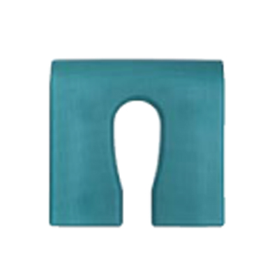 入浴介護チェア用U型シート 風呂椅子 25-4573-13 ウチヱ 7059(グリーン)