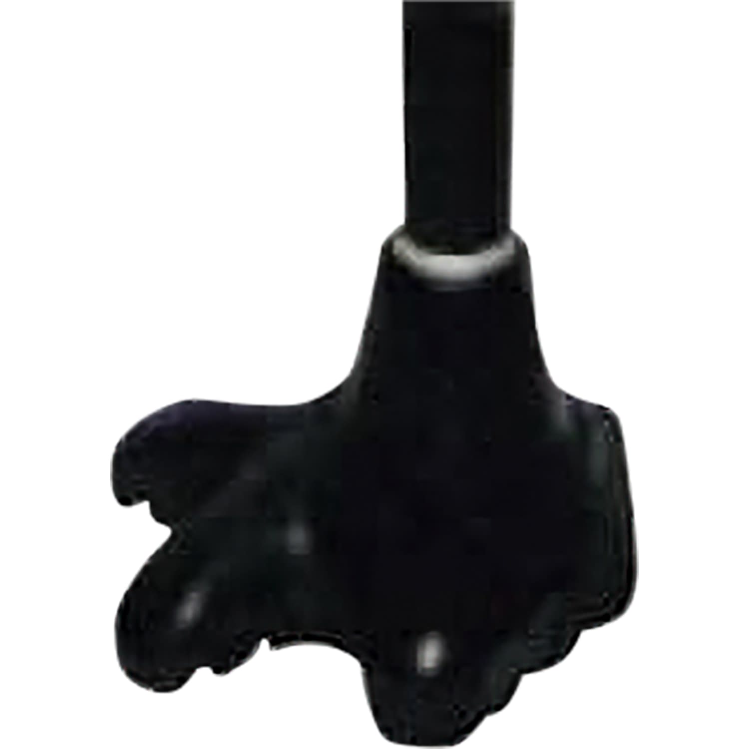 松葉杖ロフストランドクラッチ用石突 杖先ゴム 25-4966-10 ケアリング C022(ブラック)ダイ