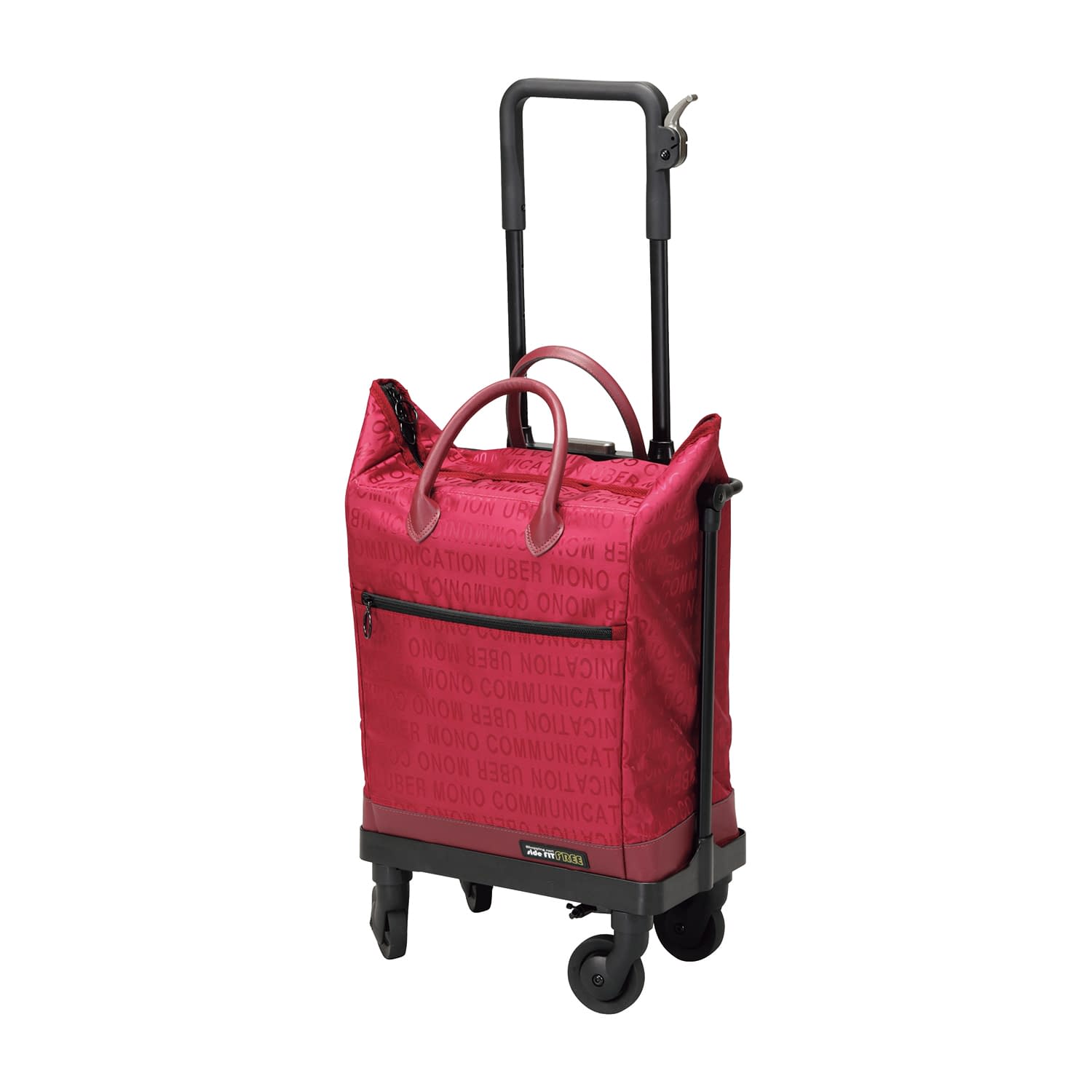 サイドフィット・フリー ジャガード 25-6988-00 ユーバ産業 SF-0228(ワインレッド)