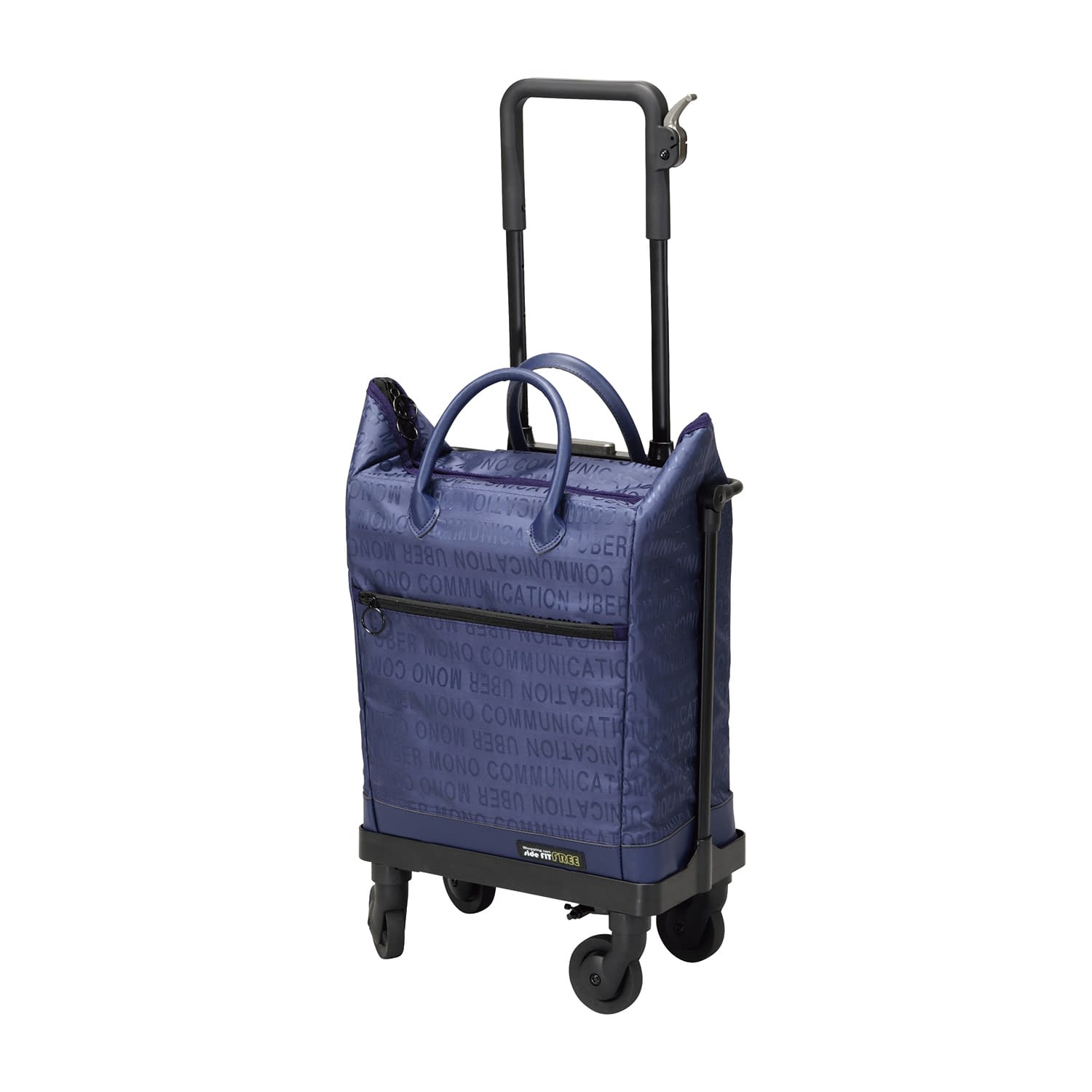 サイドフィット・フリー ジャガード 25-6988-03 ユーバ産業 SF-0228(ネイビー)