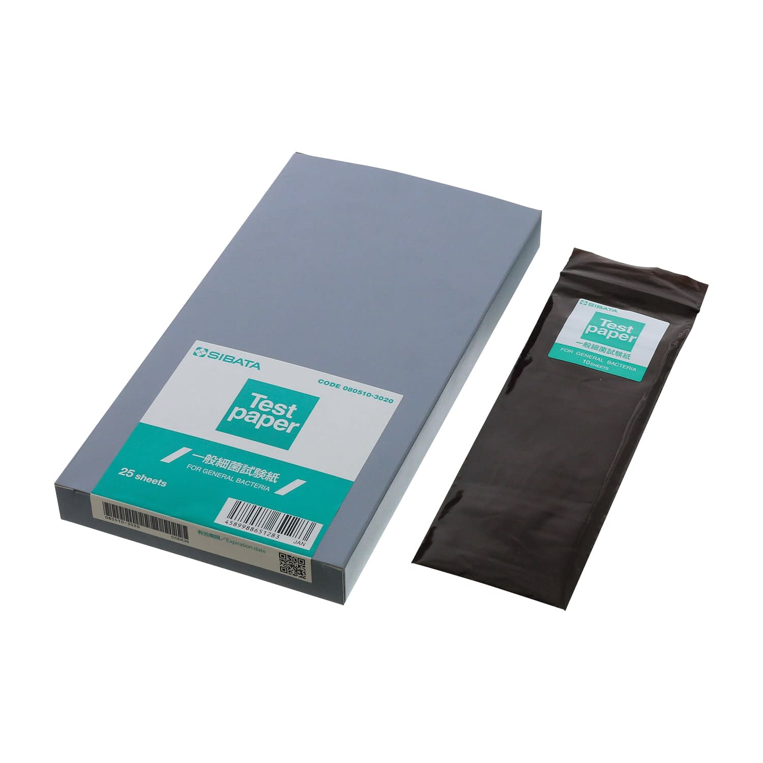 一般細菌試験紙 25-6112-01 柴田科学 080510-3020(25マイ)