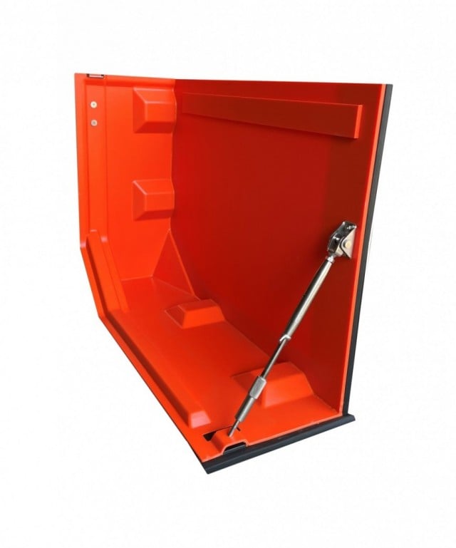 サイドガード FG－50L サイドガード 25-5075-06 フジ鋼業 200X700X530MM