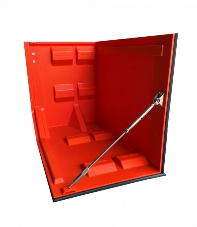 サイドガード FGL－50L サイドガード 25-5075-08 フジ鋼業 260X700X530MM