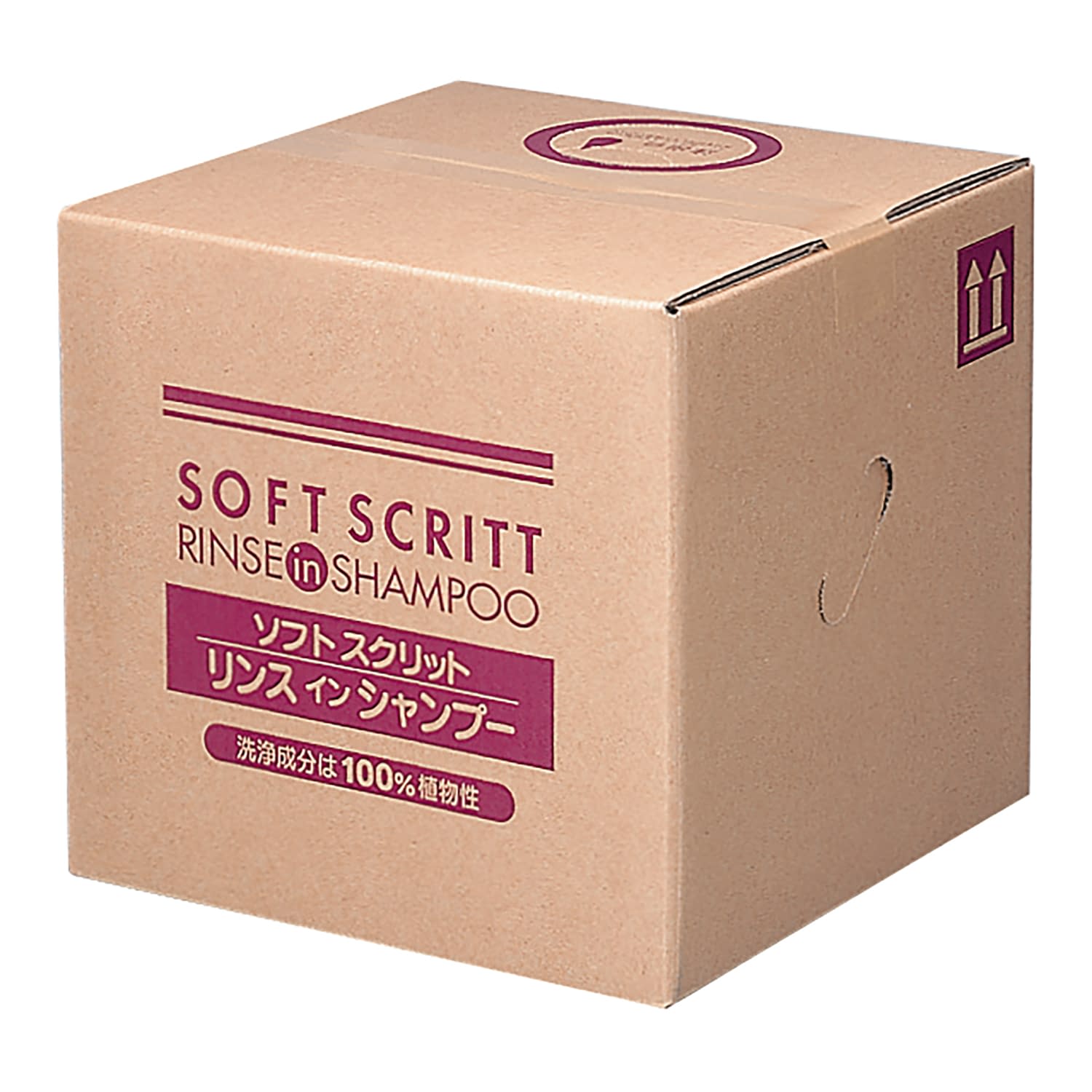 ソフトスクリットリンスインシャンプー 25-4608-00 熊野油脂 4354(18L)