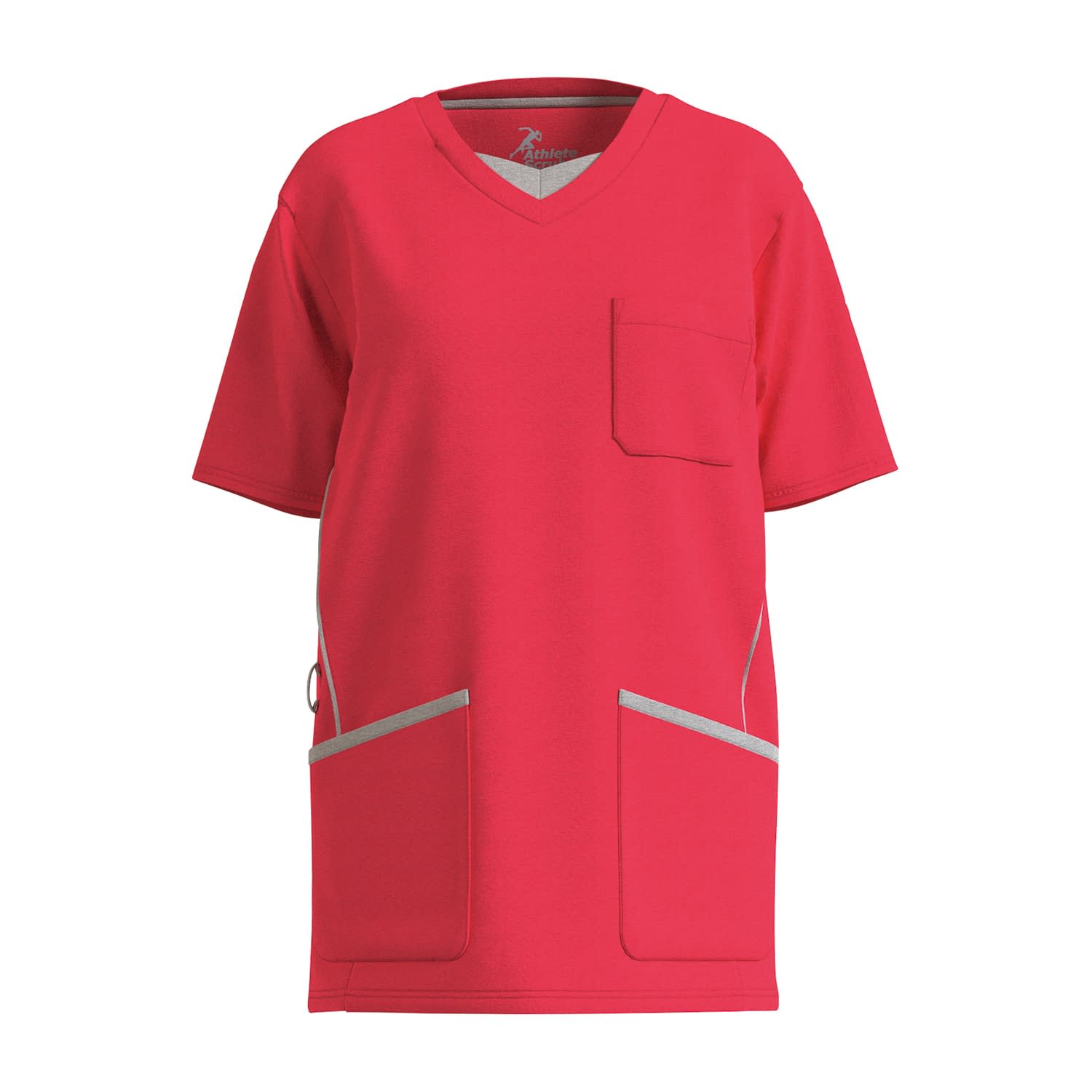 アスリート・スクラブ 25-6517-0502 S サーヴォ MSCU-2301-D3(Sローズ)