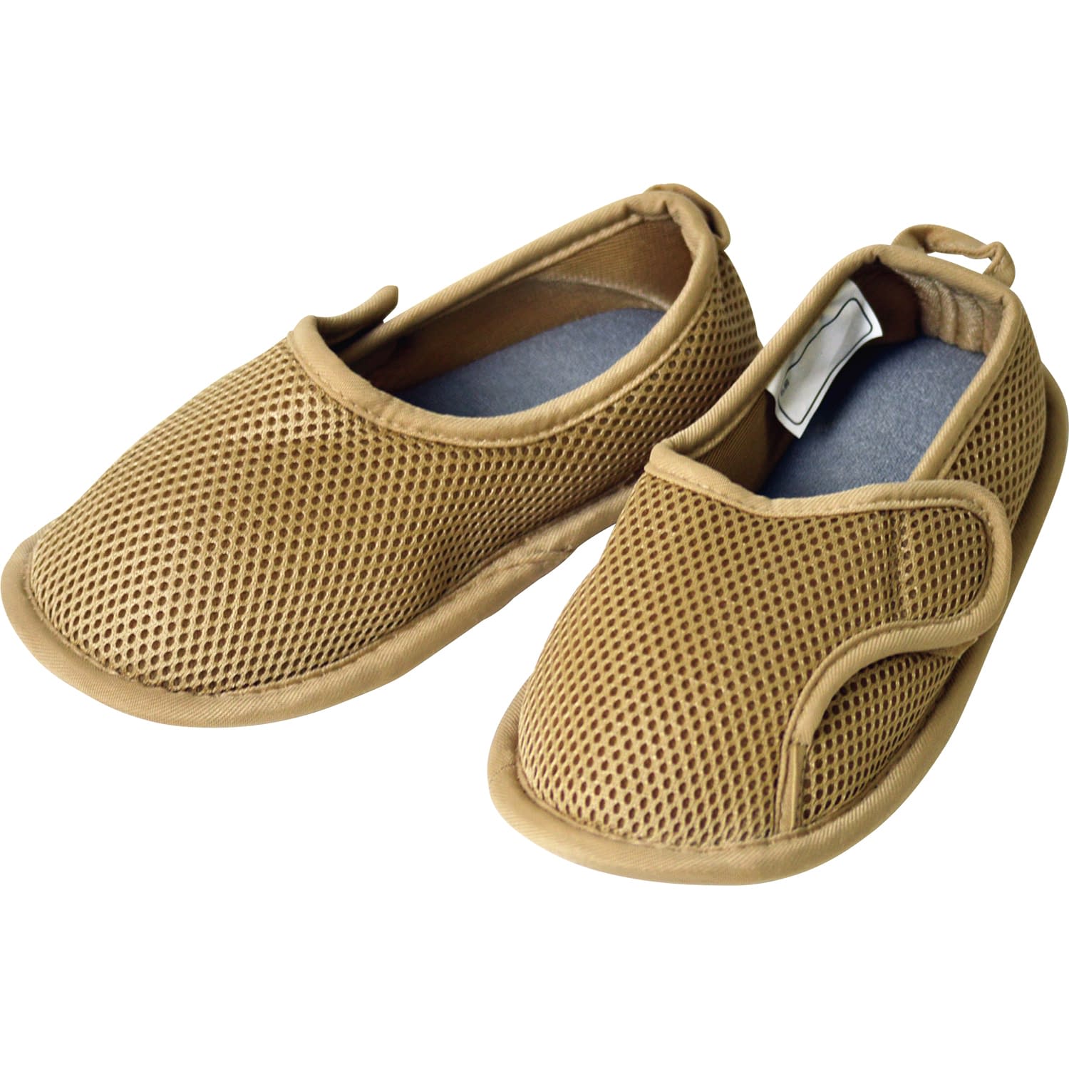 ささえルームシューズ(つま先閉じ) つま先閉じタイプ 25-5749-02 ひまわり B00203(LL)ベージュ