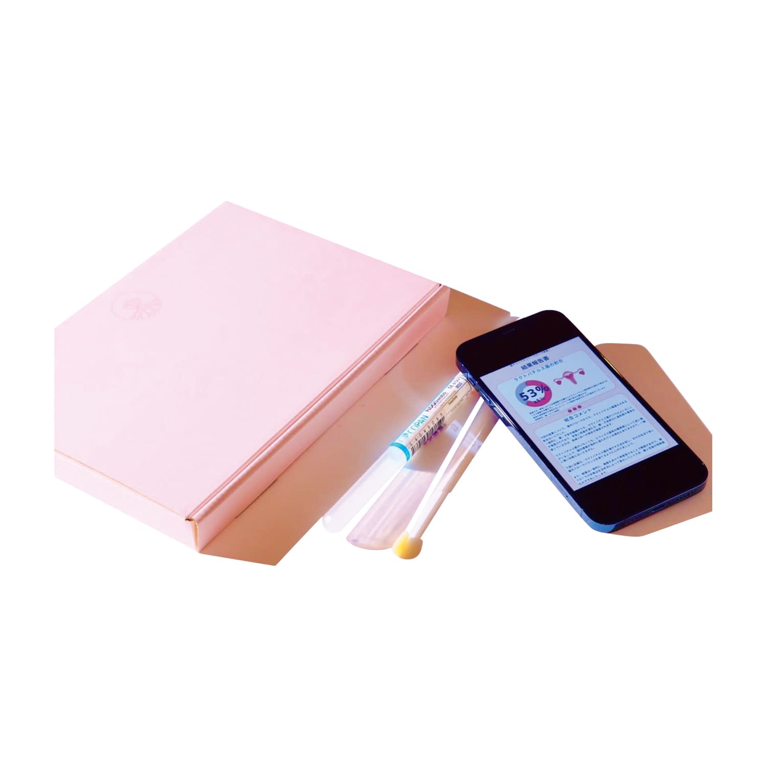 フェムテスト(膣チェックキット) 膣内菌検査キット 25-7261-00 ビズジーン VGVF-01