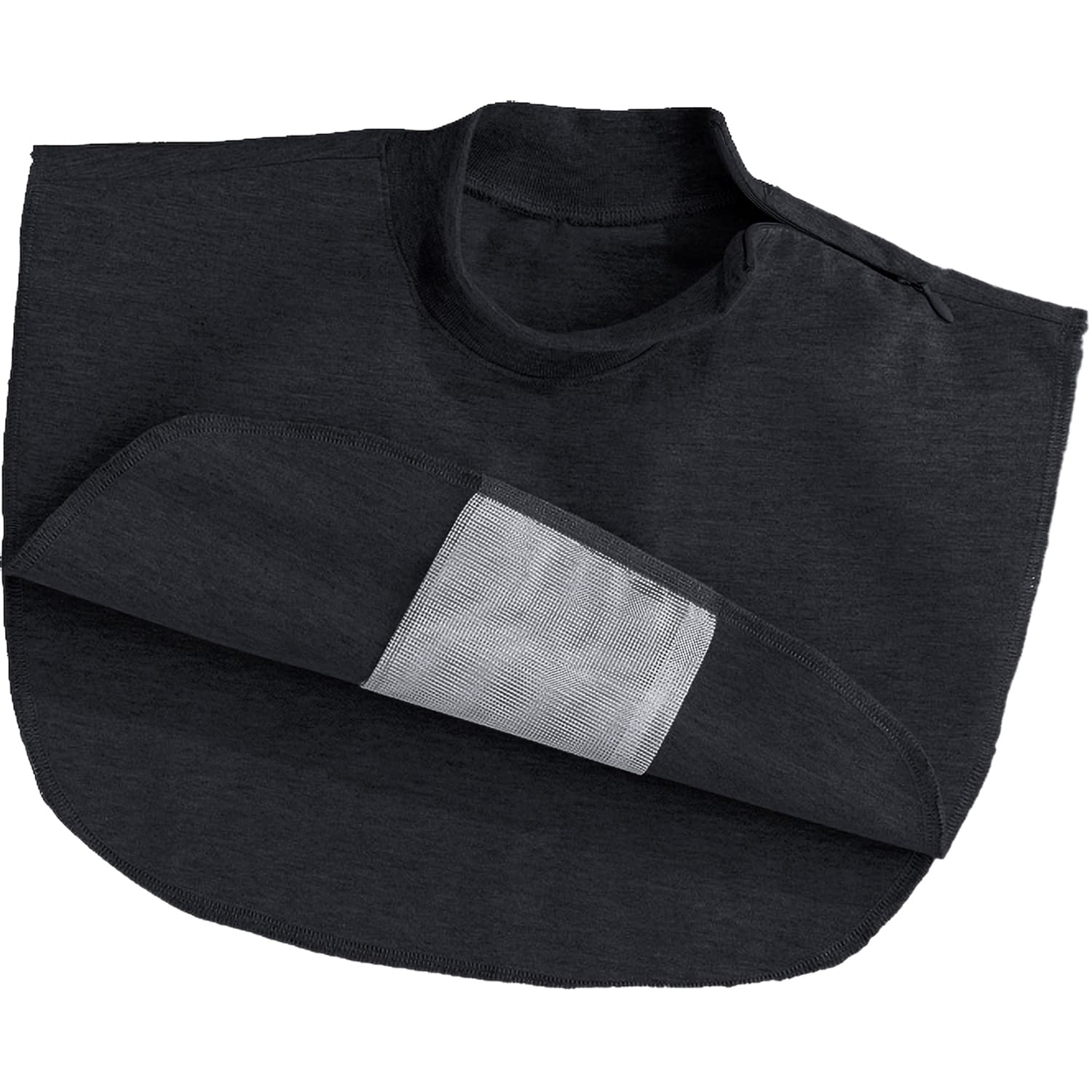 Tシャツタイプエプロン 25-7094-03 濱田産業 10003703(クロ)