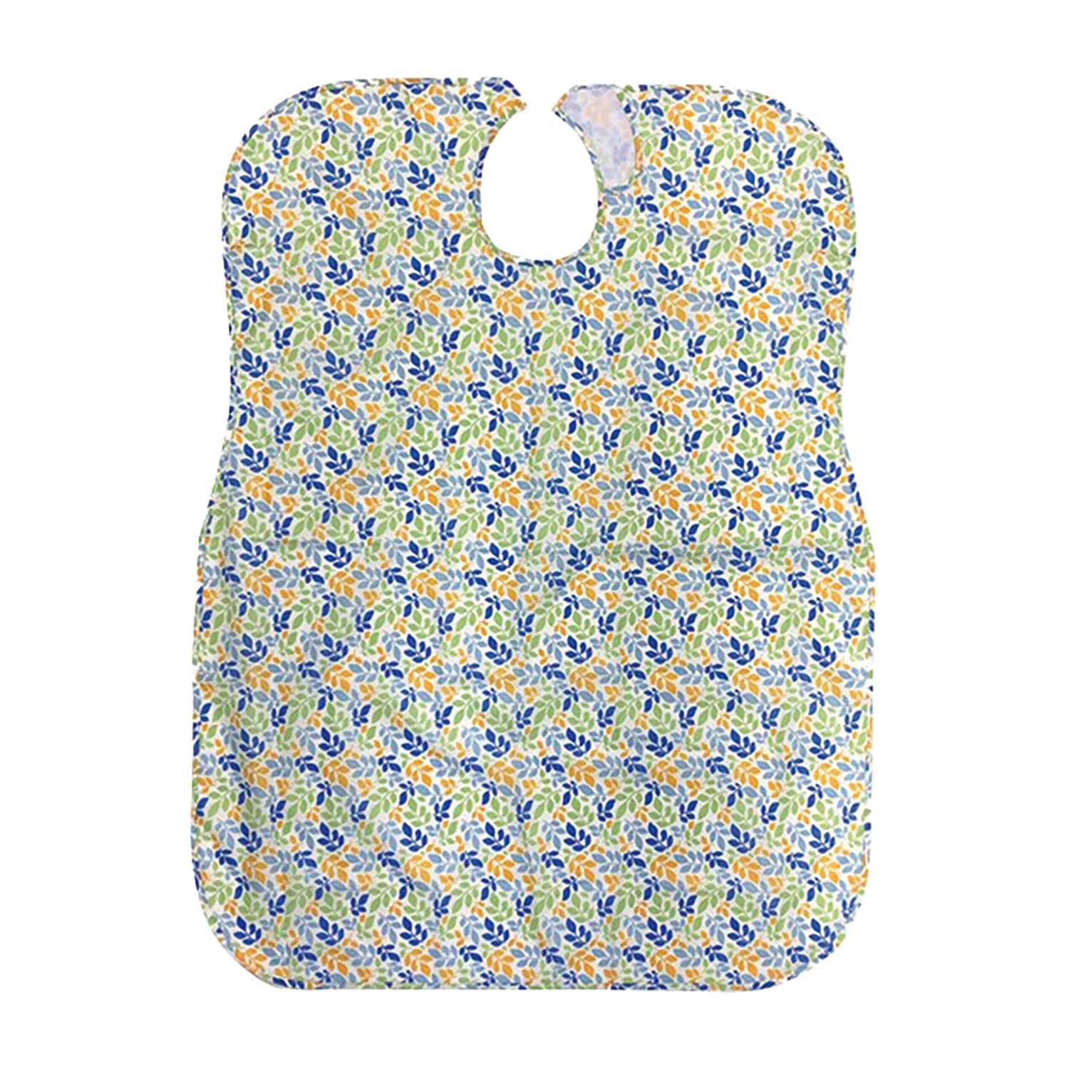 大人用食事エプロン 25-6642-03 ニシキ P9692(ブルー)