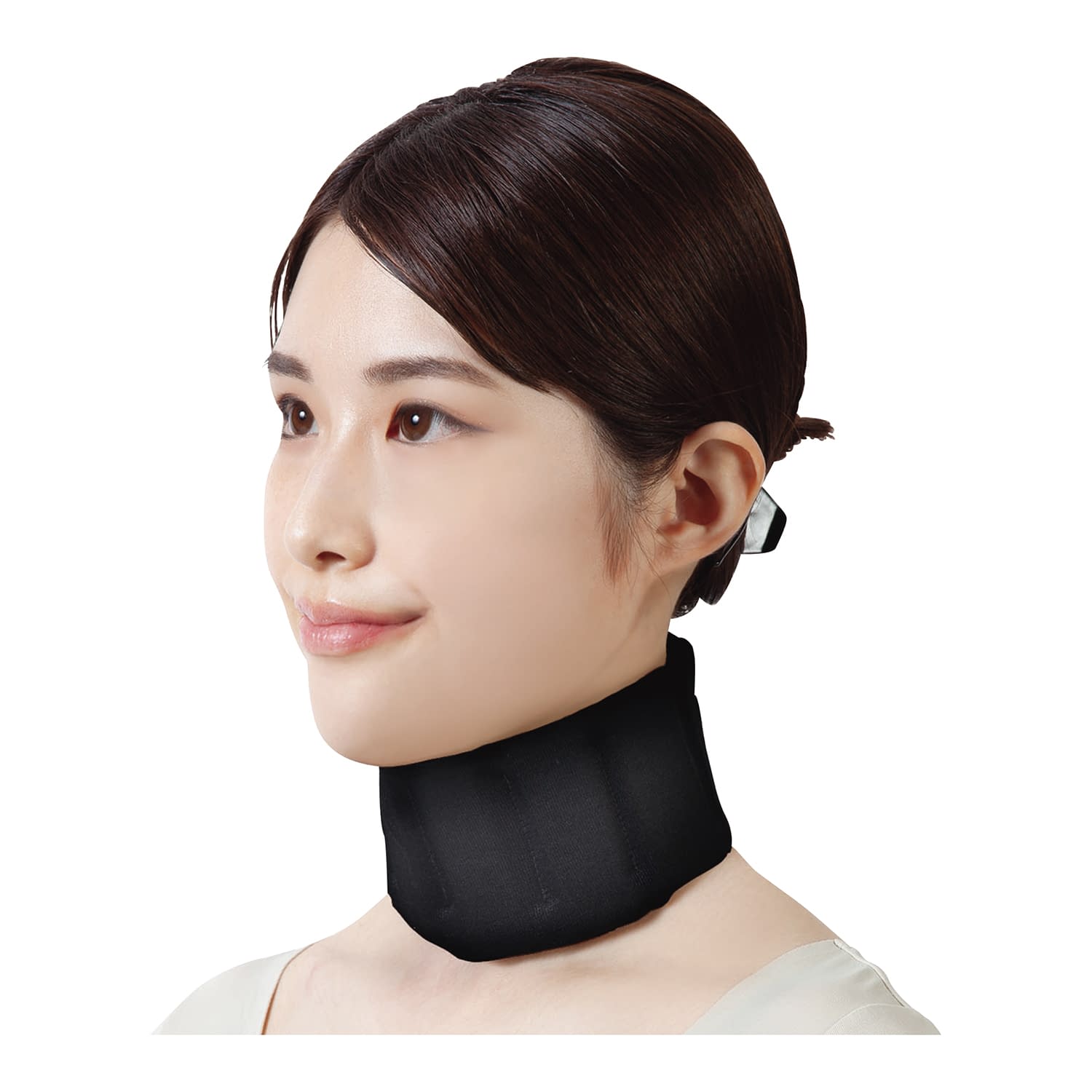 ネックラック 25-4880-01 竹虎 035163(M-L)ブラック