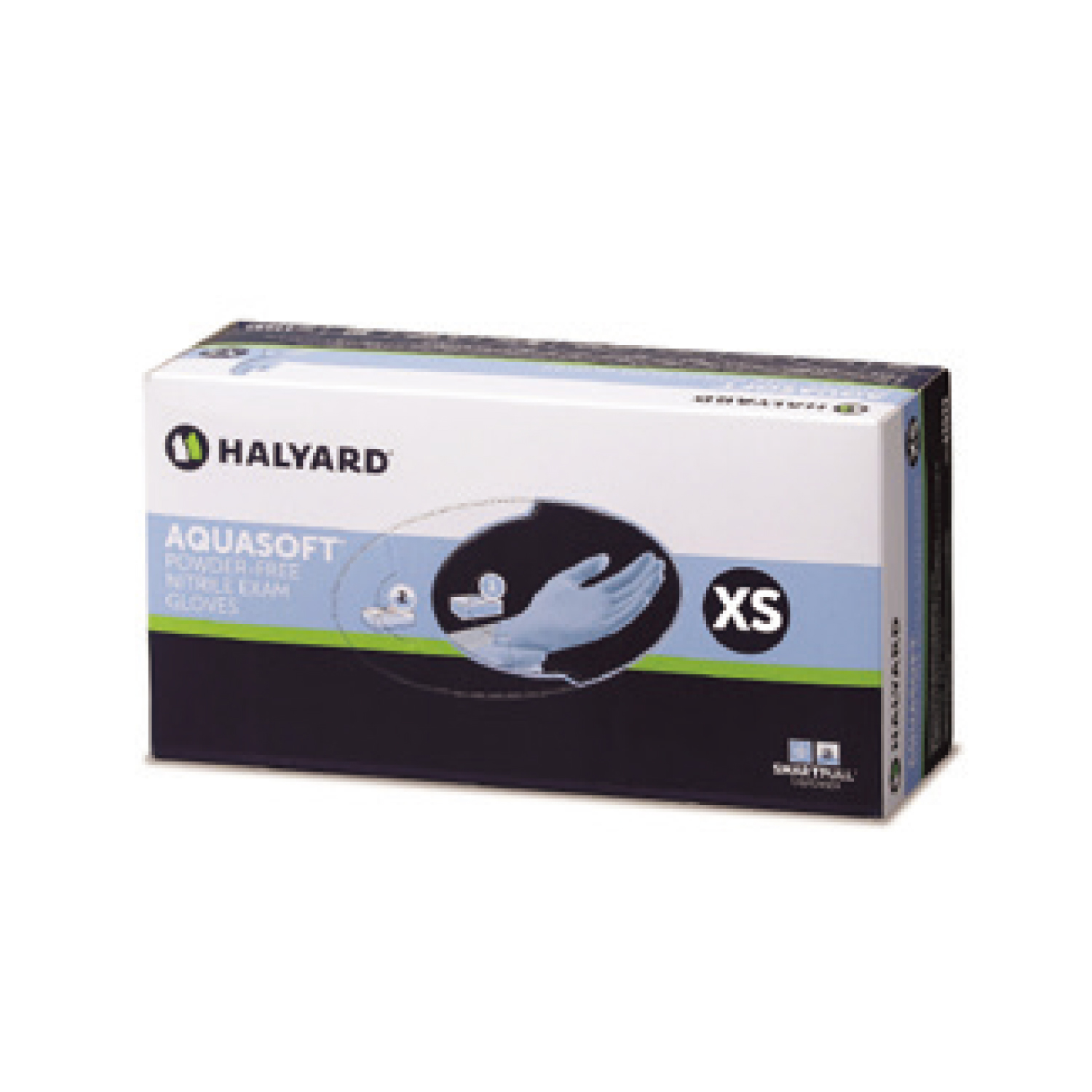 アクアソフト ニトリルグローブ 25-6827-00 O&amp;M Halyard Japan 43932(XS)300マイ