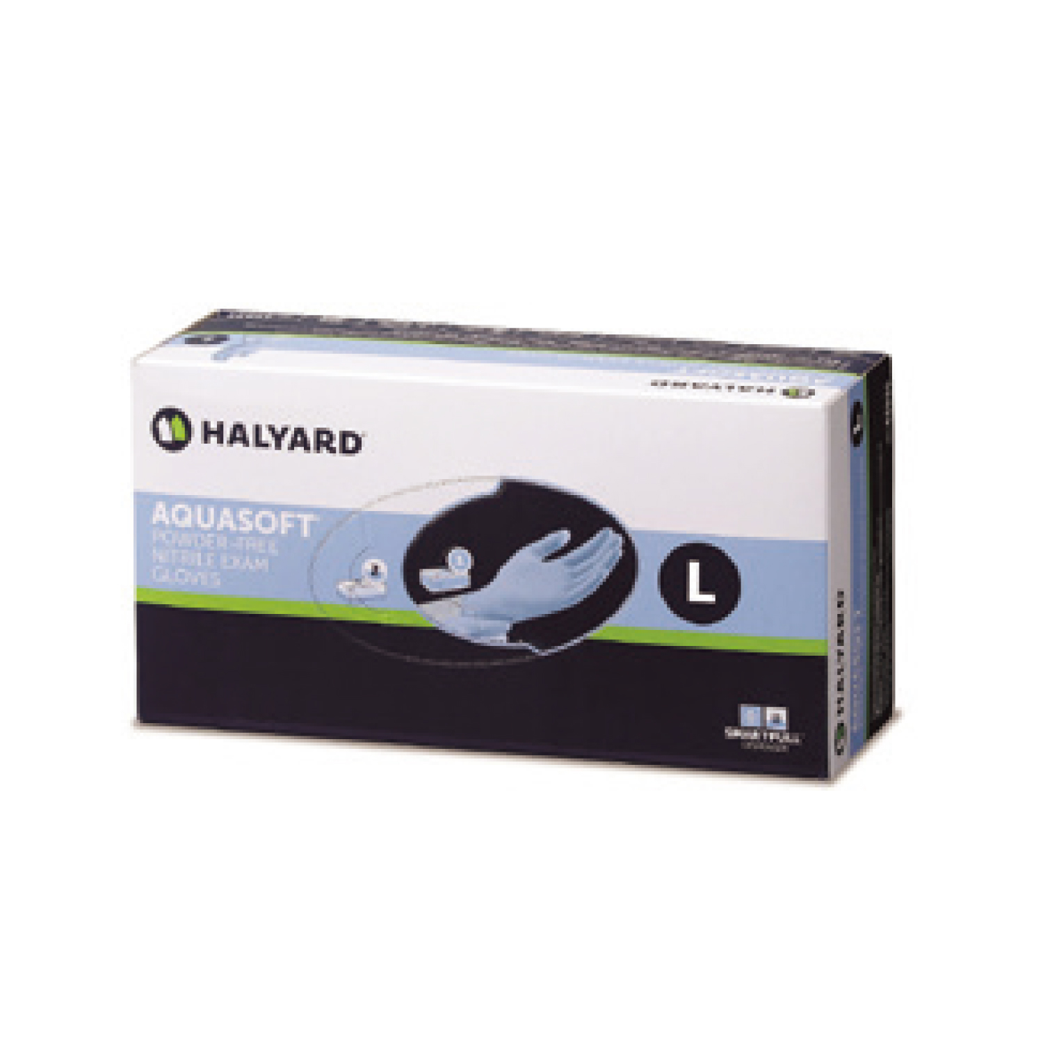 アクアソフト ニトリルグローブ 25-6827-03 O&amp;M Halyard Japan 43935(L)300マイ