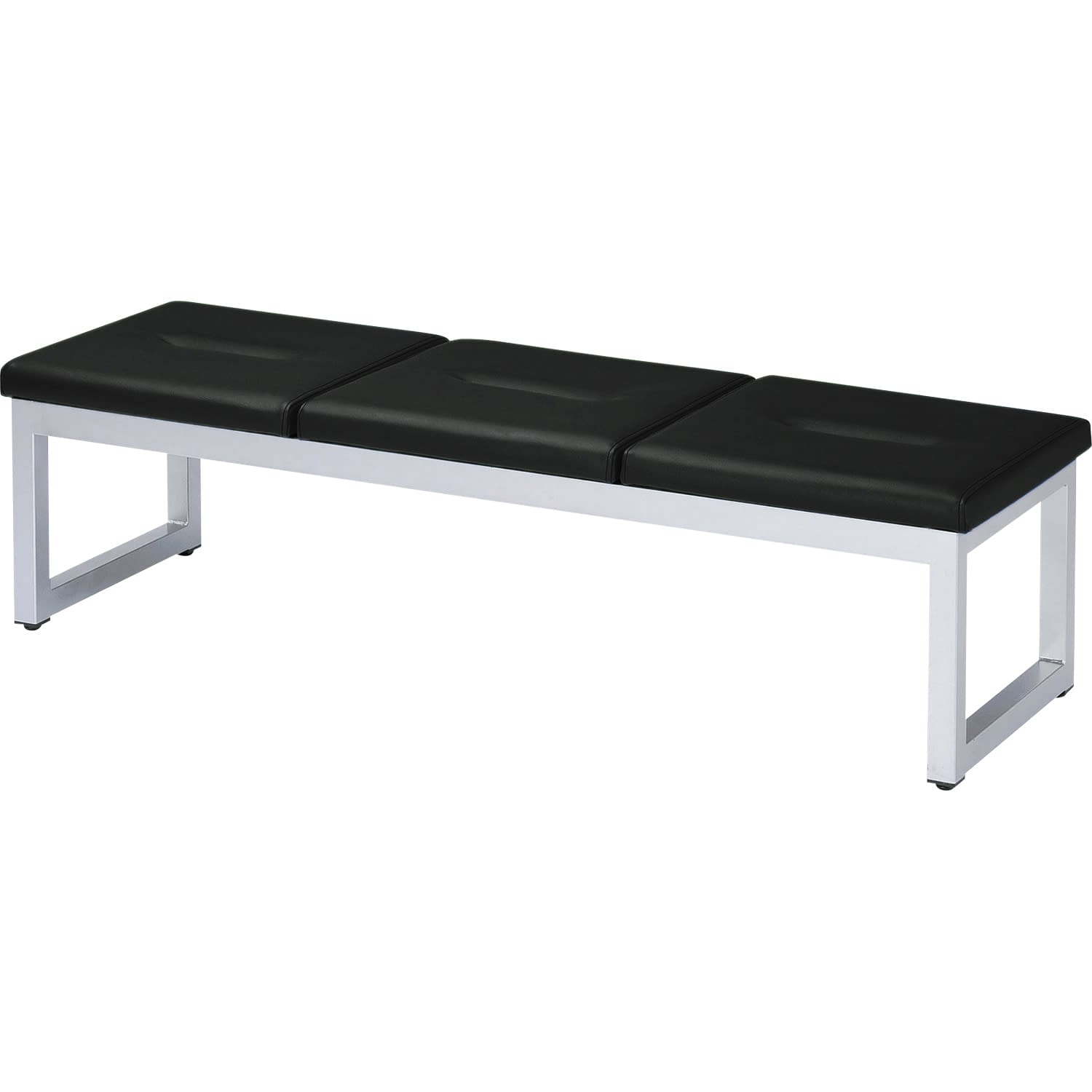 ロビーチェアー 25-7368-0104 ネオブラック ニシキ工業 RF-18(1800X480X400)