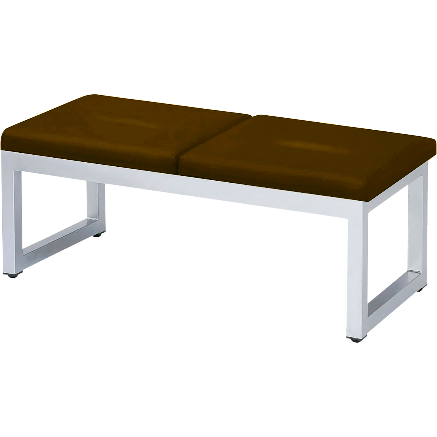 ロビーチェアー 25-7368-0003 モカブラウン ニシキ工業 RF-12(1200X480X400)