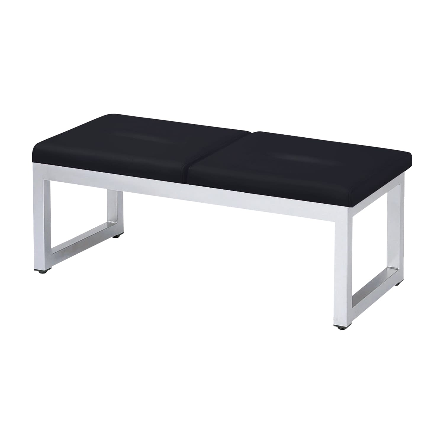 ロビーチェアー 25-7368-0004 ネオブラック ニシキ工業 RF-12(1200X480X400)