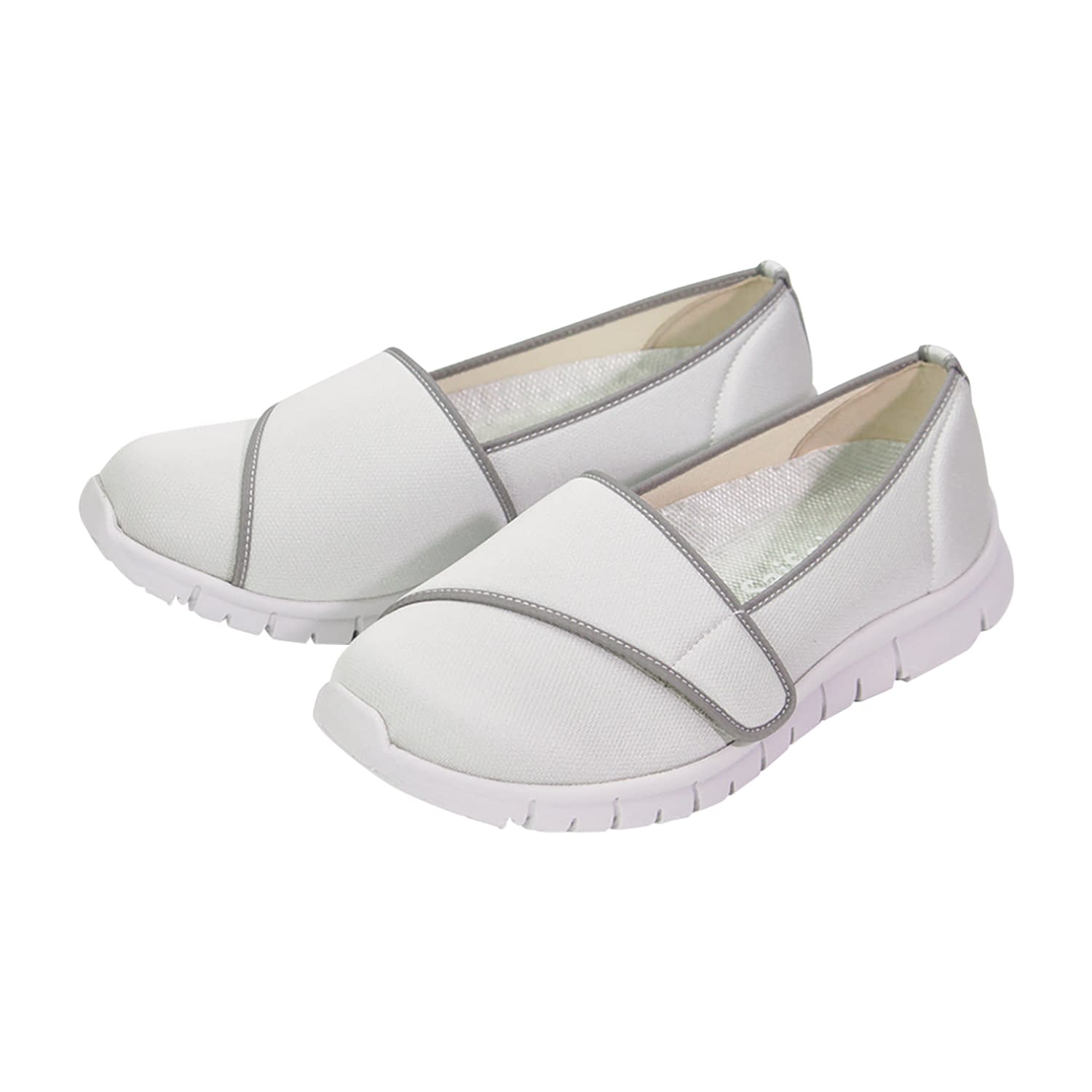 足元応援 WG503α リハビリシューズ 25-5807-03 足元応援 WG503A(L)グレー