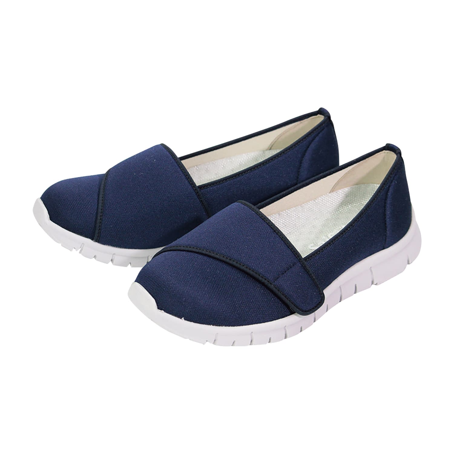 足元応援 WG503α リハビリシューズ 25-5807-10 足元応援 WG503A(LL)ネイビー