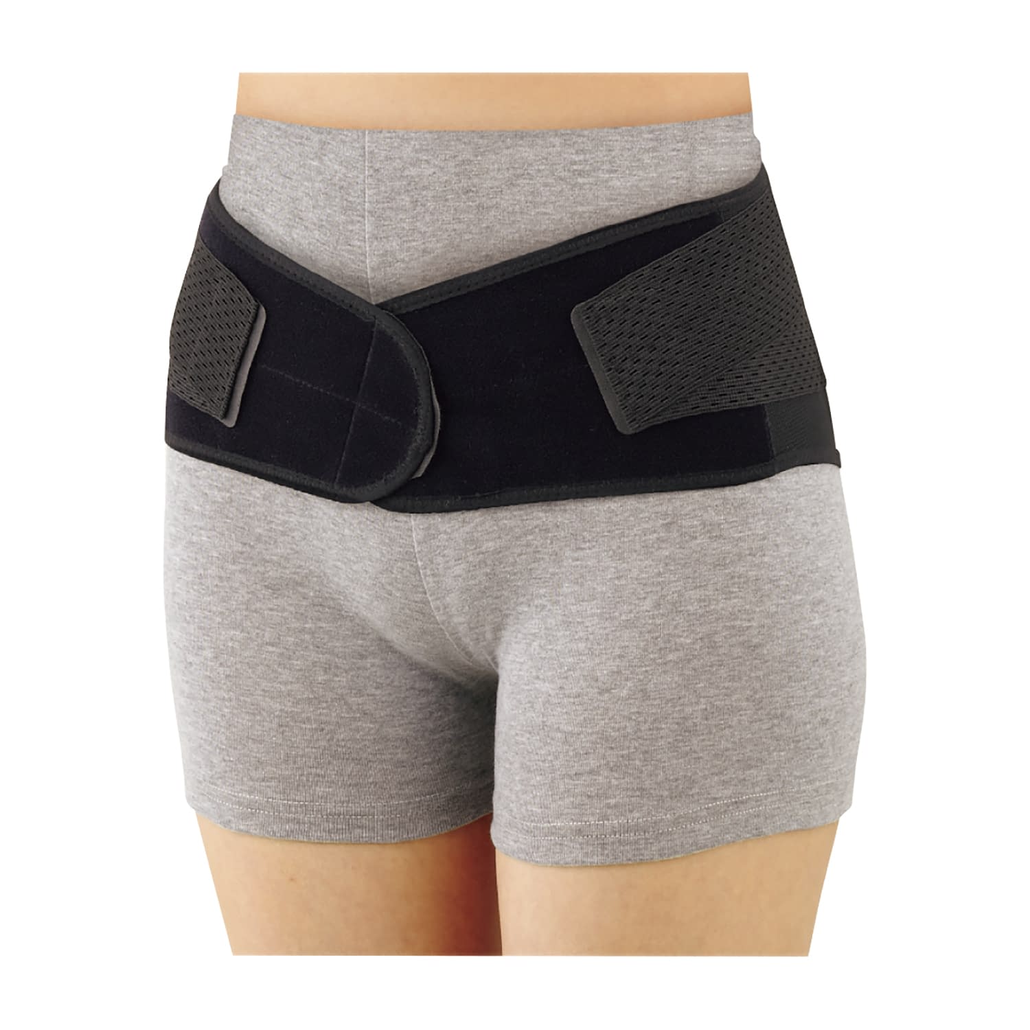 ソルボ楽らく腰ガード(スリム) M 腰サポーター 25-5077-01 ソルボセイン 63046(M)ブラック