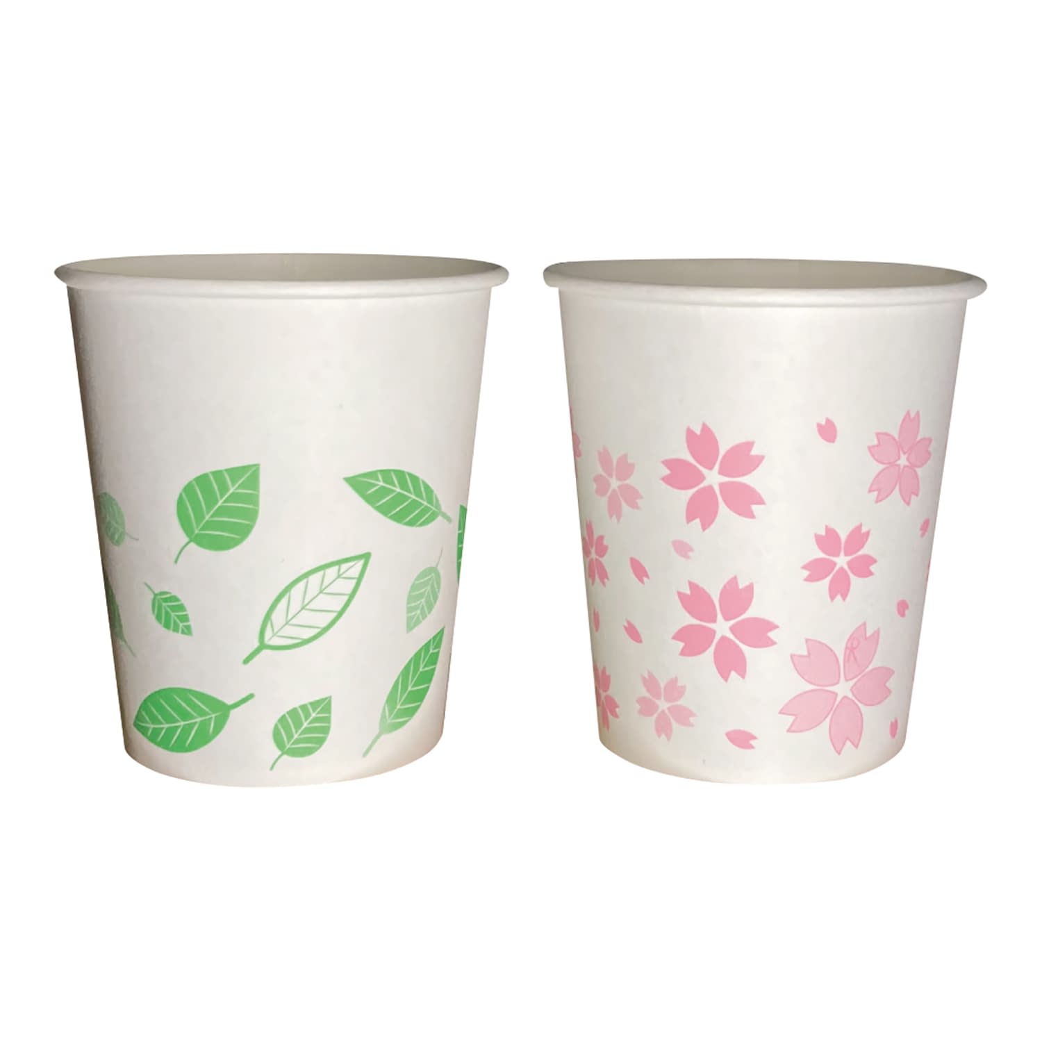 ペーパーカップ5oz(桜＆葉っぱ) 23-3793-03 ファーストレイト
