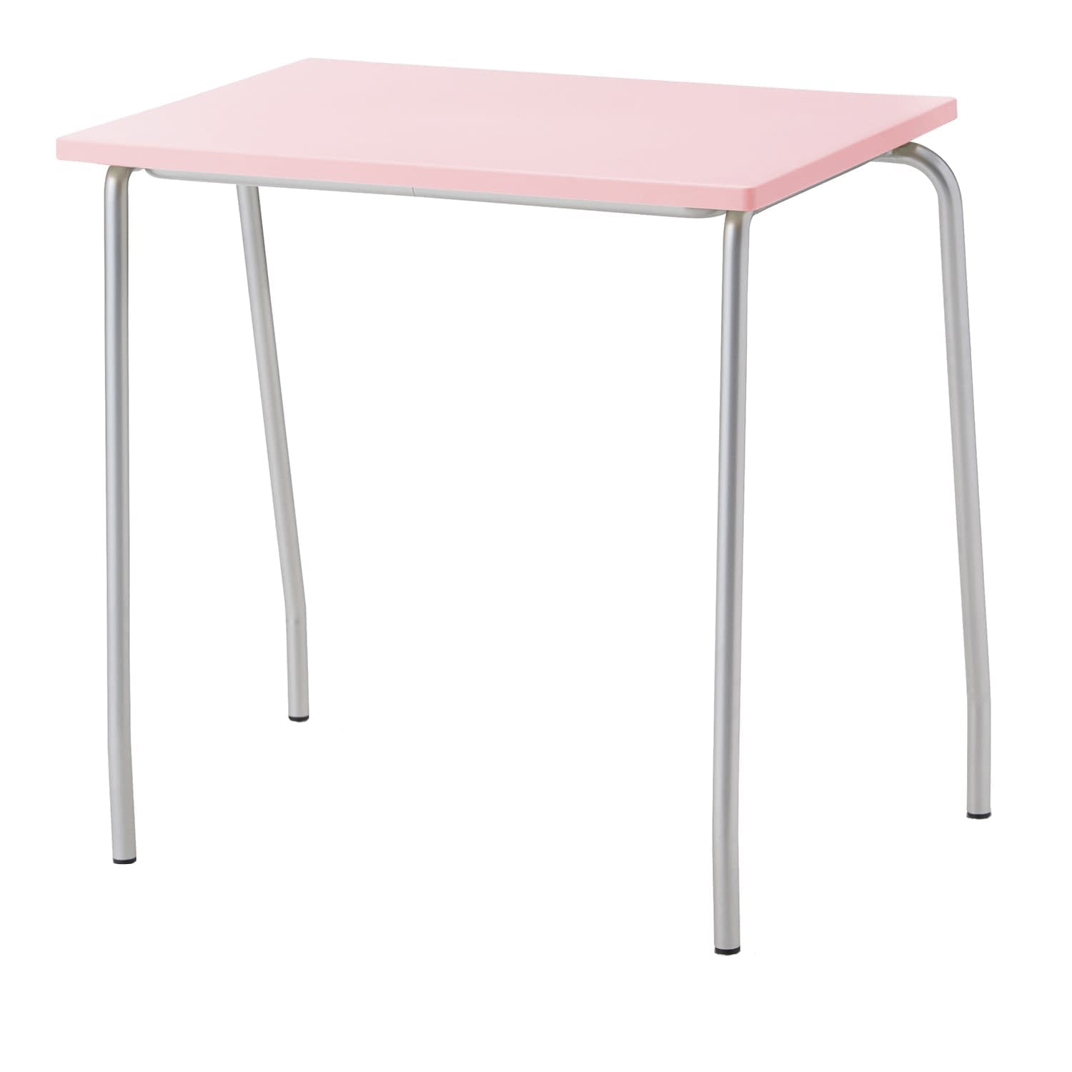 樹脂天板パーソナルテーブル(固定脚) 25-5139-01 ノーリツイス TT-16F-PK(ピンク)