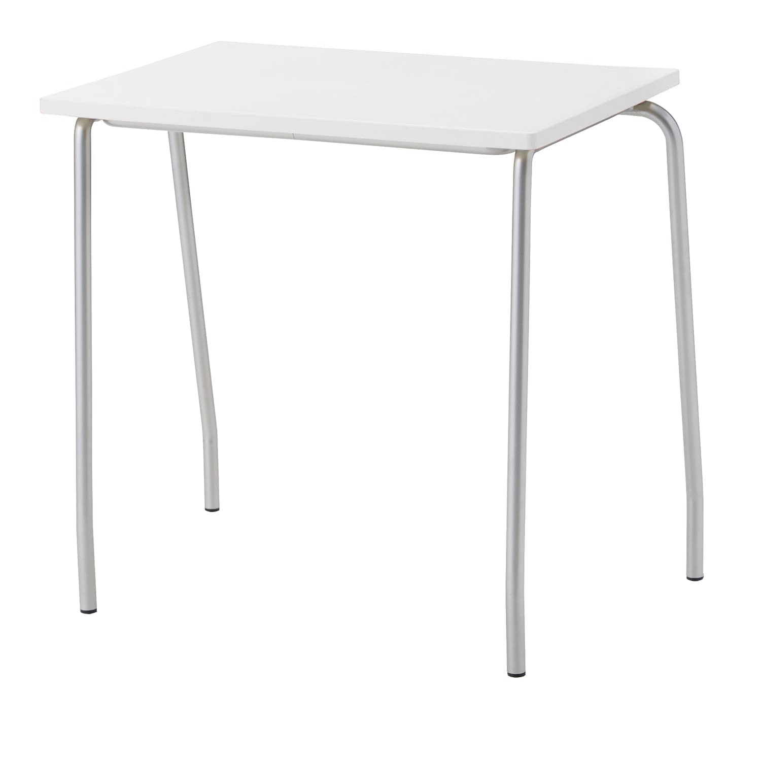 樹脂天板パーソナルテーブル(固定脚) 25-5139-02 ノーリツイス TT-16F-WH(ホワイト)
