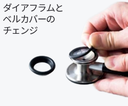 ダイアフラムとベルカバーのチェンジ