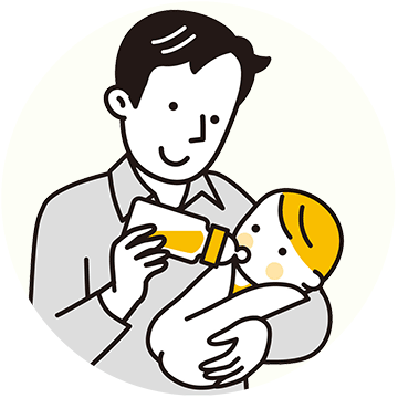 ママが不調のとき、家族が母乳をあげれる